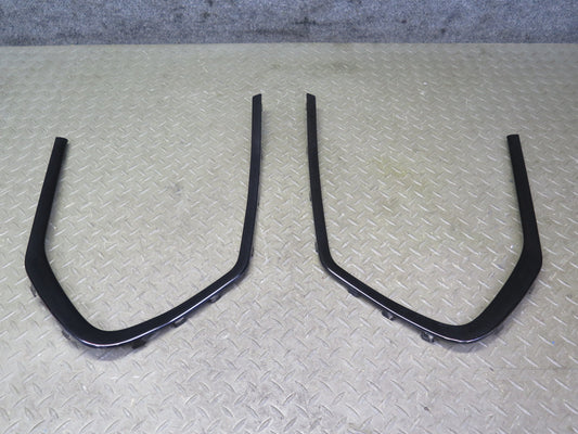 11-17 BMW F25 X3 Set of 2 Rear Quarter Window Exterior Trim Molding Panel OEM