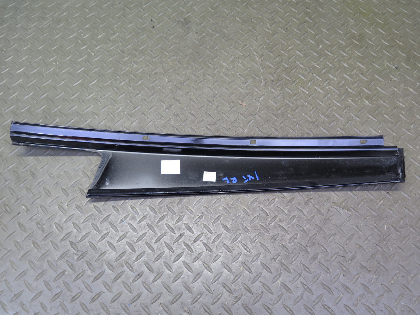 11-17 BMW F25 X3 Rear Left Door Window Exterior Trim Molding Panel Set OEM