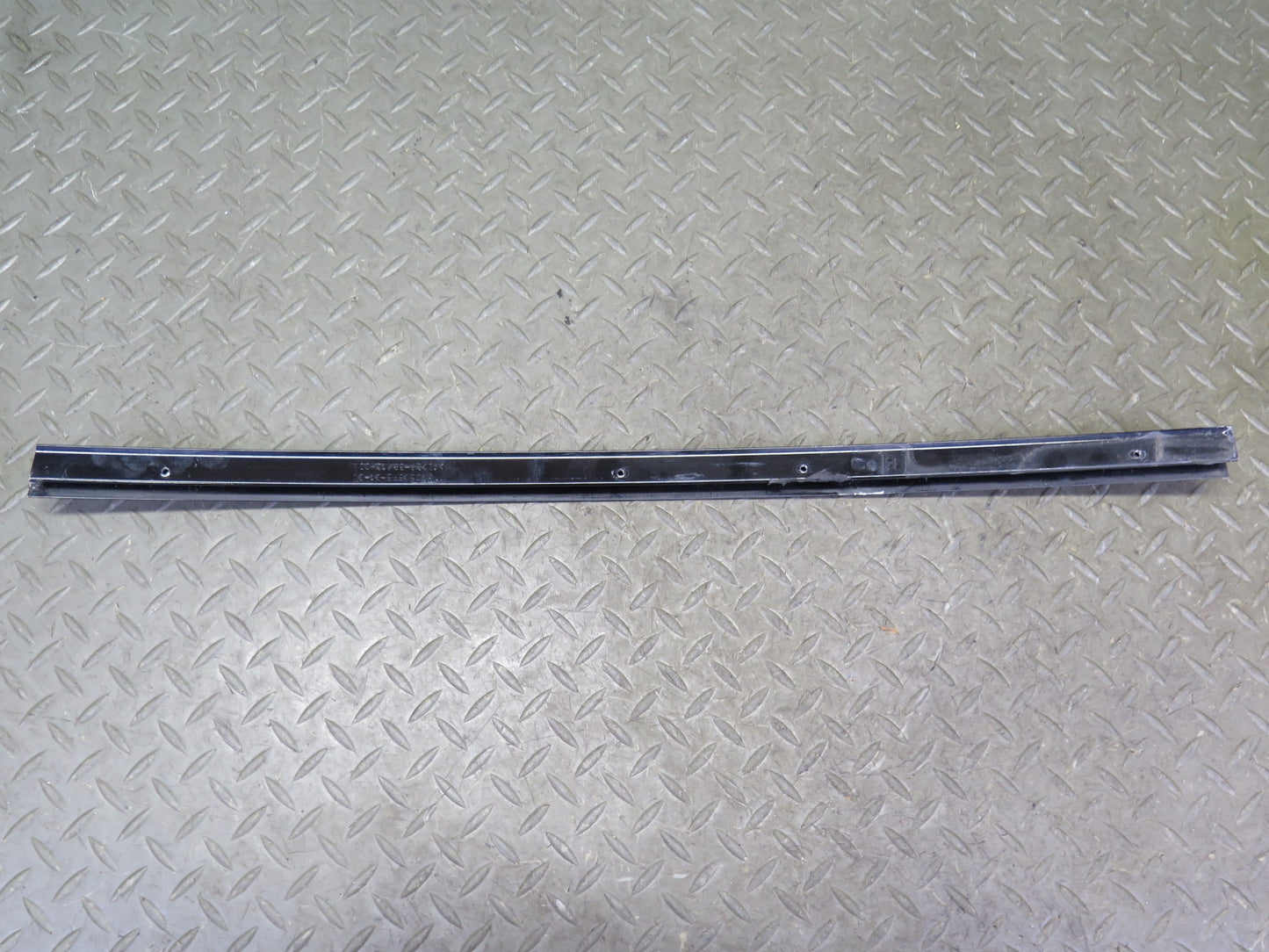 11-17 BMW F25 X3 Rear Left Door Window Exterior Trim Molding Panel Set OEM