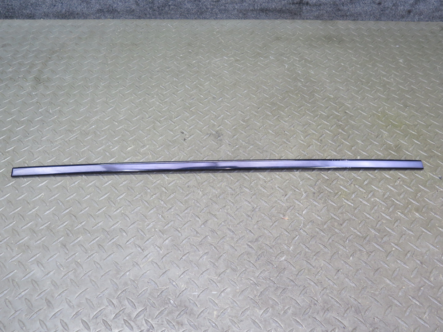 11-17 BMW F25 X3 Rear Left Door Window Exterior Trim Molding Panel Set OEM