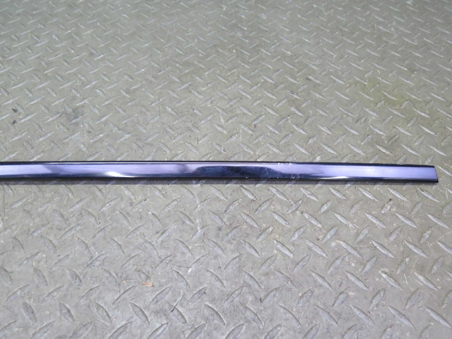 11-17 BMW F25 X3 Rear Left Door Window Exterior Trim Molding Panel Set OEM