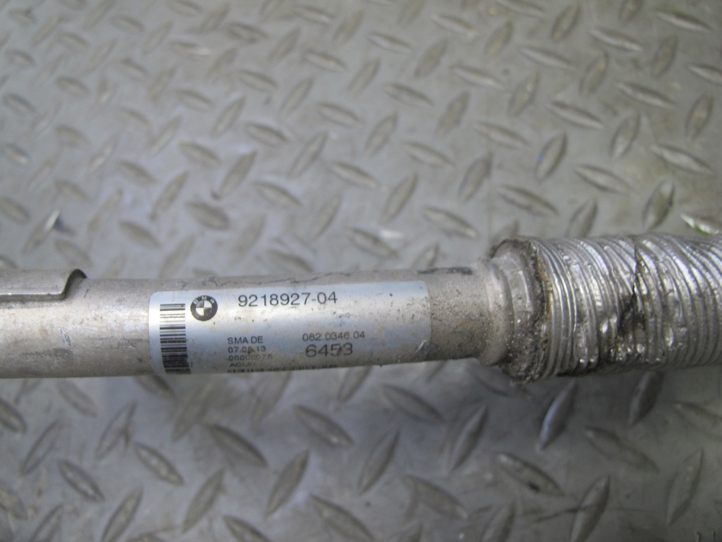 2012-2018 BMW F12 F13 M6 S63T A/C Air Conditioning Pressure Hose Pipe Line Set