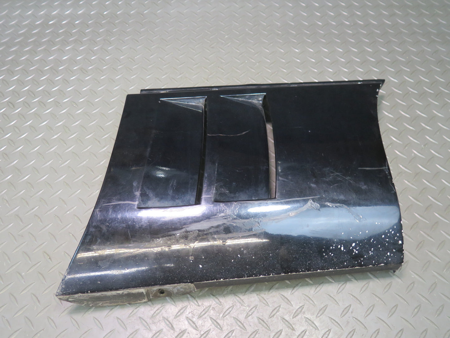 84-87 Chevrolet Corvette C4 Front Right Fender Lower Trim Molding Black OEM