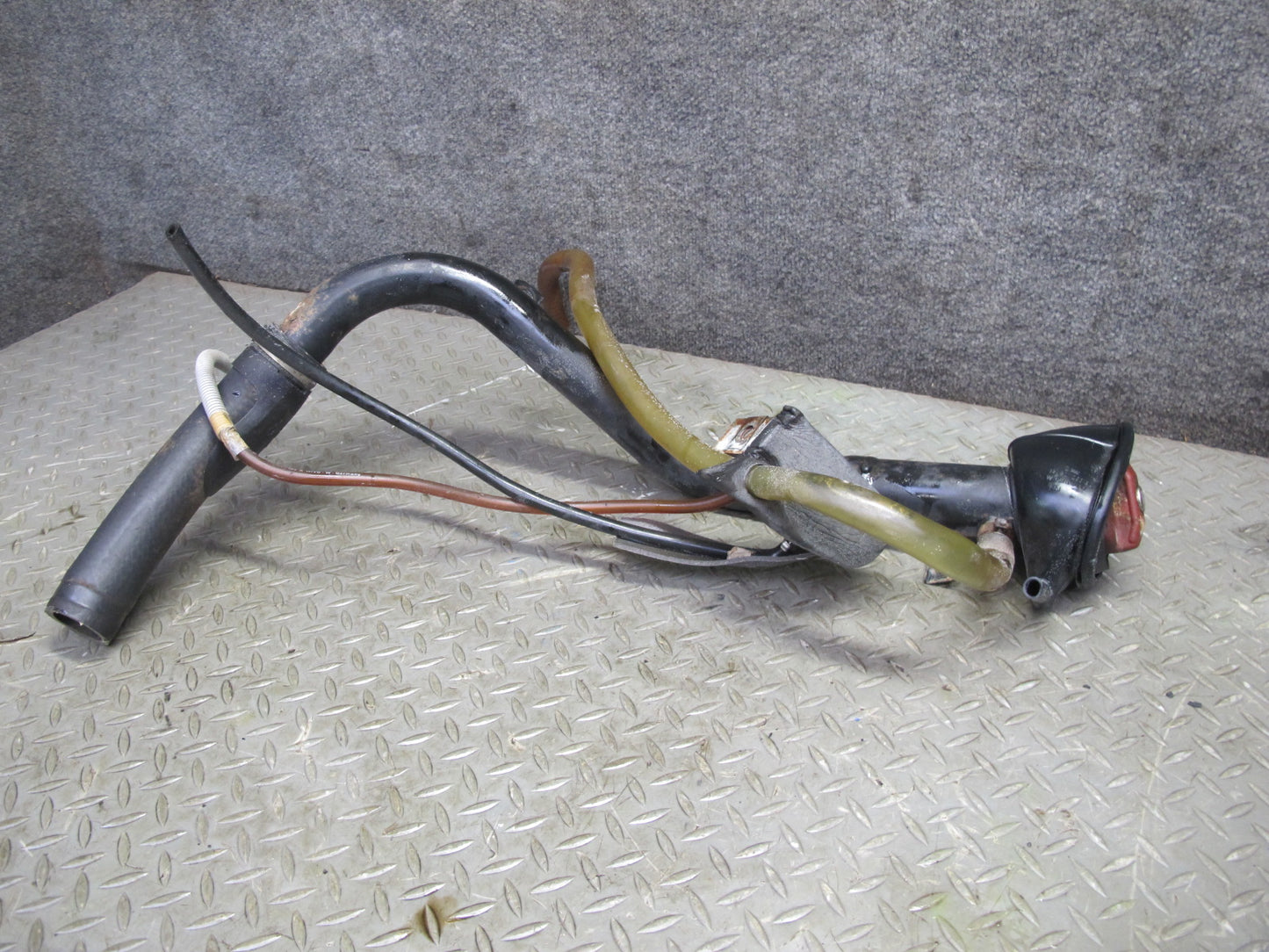 86-88 VW Scirocco MK2 Fuel Line Gas Tank Filler Neck w Cap & Vent Pipe Set OEM