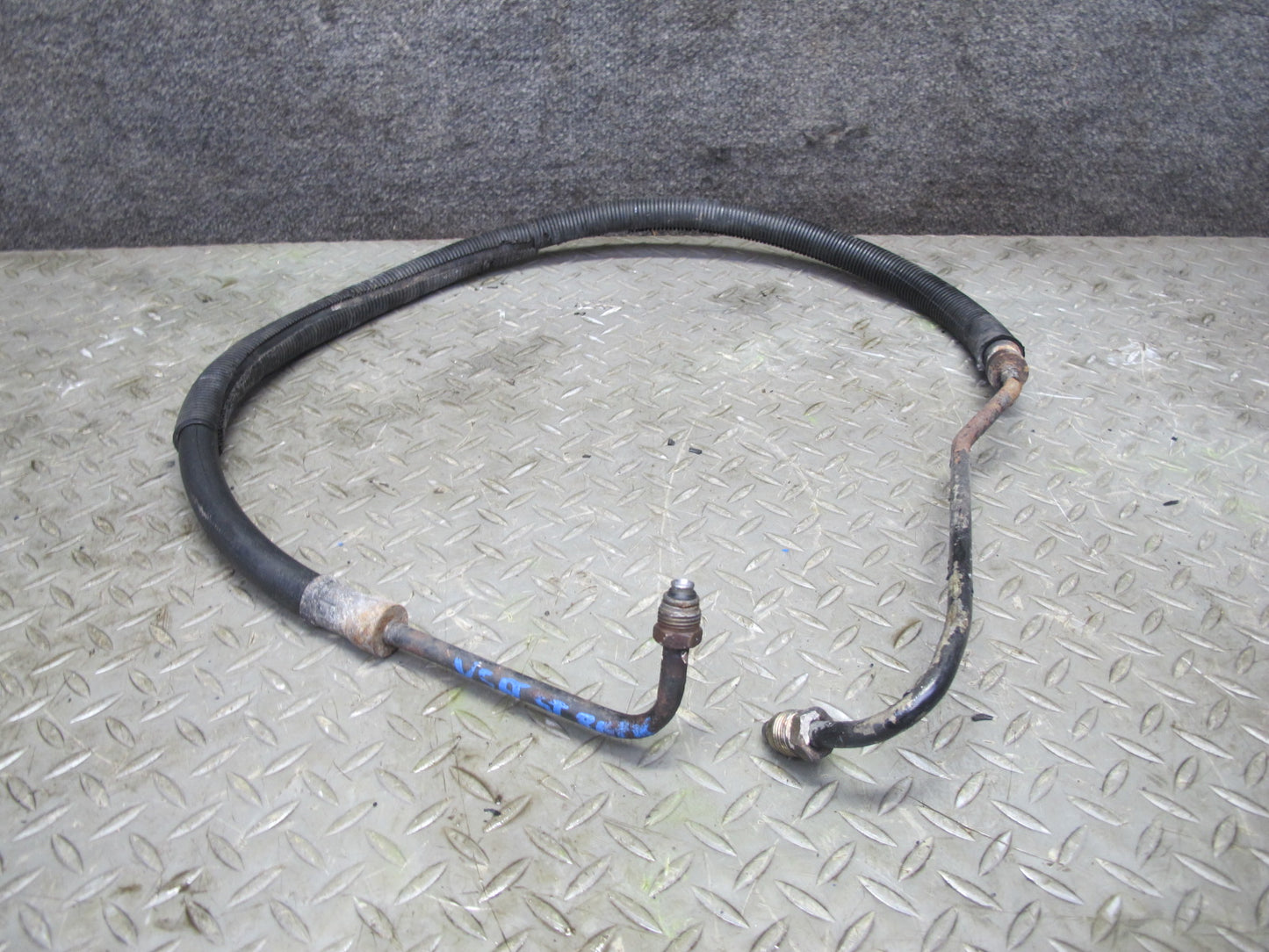 86-88 VW Scirocco MK2 Fuel Line Gas Tank Filler Neck w Cap & Vent Pipe Set OEM