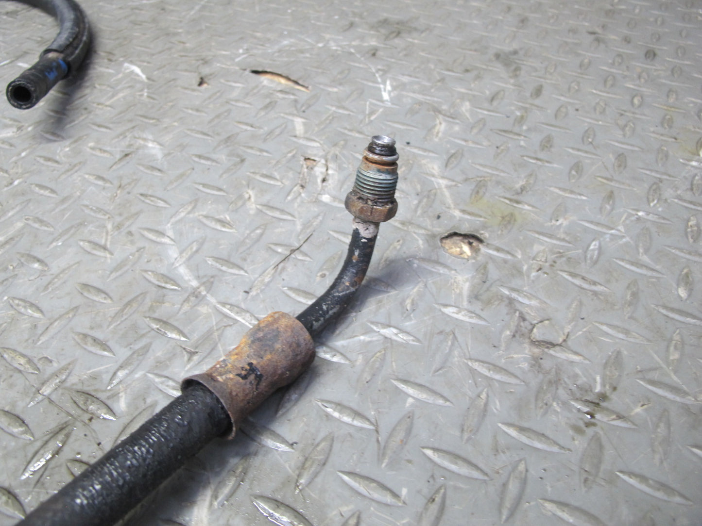 86-88 VW Scirocco MK2 Fuel Line Gas Tank Filler Neck w Cap & Vent Pipe Set OEM