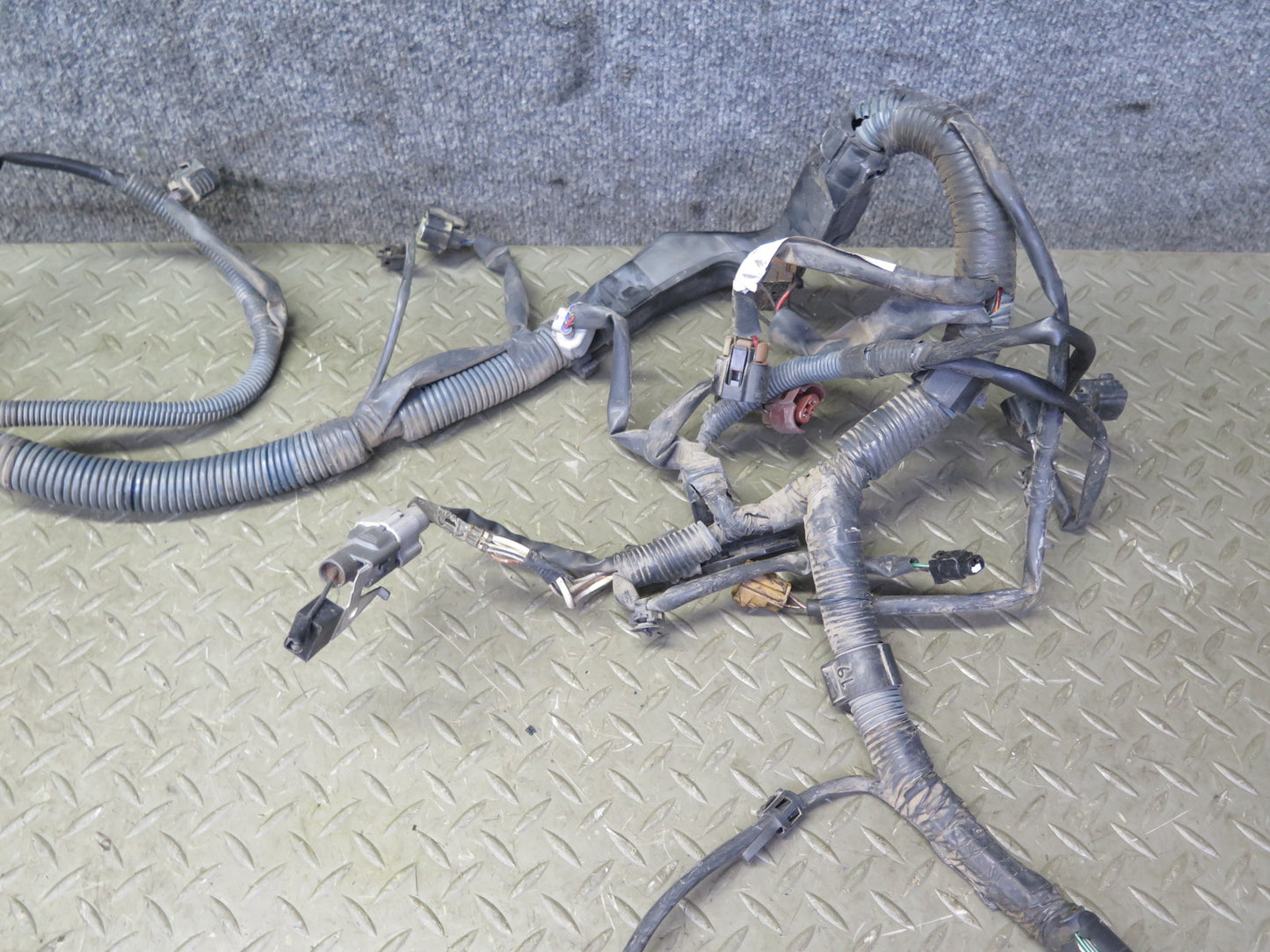 96-97 Toyota Celsior UCF20 RHD Under Hood Engine Bay Wire Wiring Harness OEM