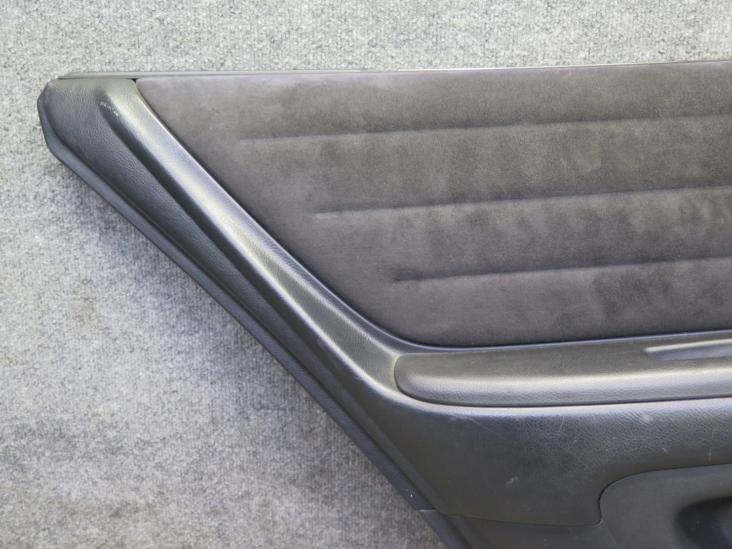 02-03 Lexus JCE10L IS300 Sedan Set of 2 Rear Door Interior Trim Panel Black OEM