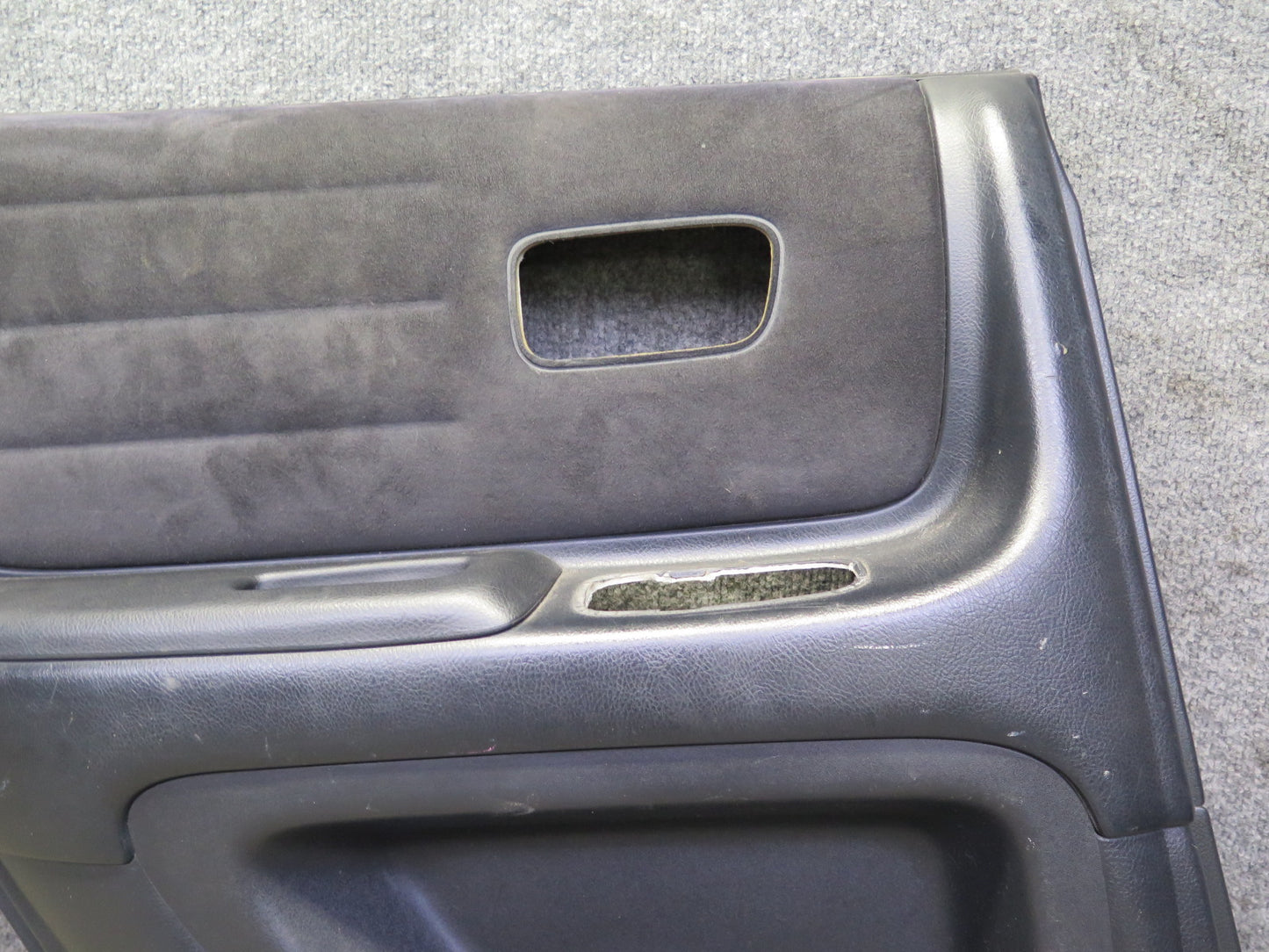 02-03 Lexus JCE10L IS300 Sedan Set of 2 Rear Door Interior Trim Panel Black OEM