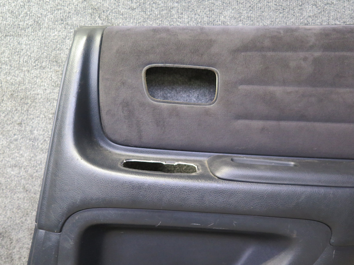 02-03 Lexus JCE10L IS300 Sedan Set of 2 Rear Door Interior Trim Panel Black OEM