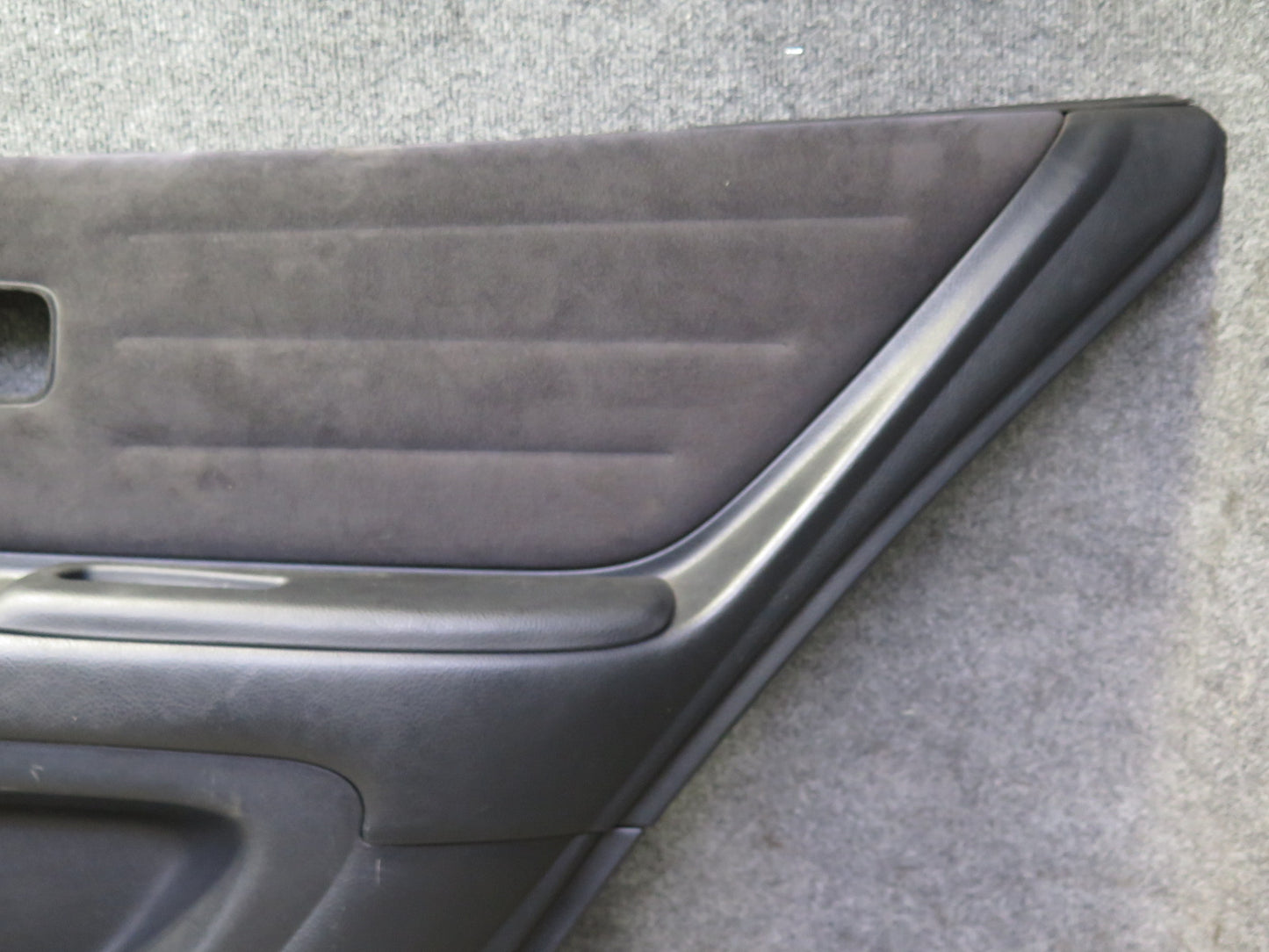 02-03 Lexus JCE10L IS300 Sedan Set of 2 Rear Door Interior Trim Panel Black OEM