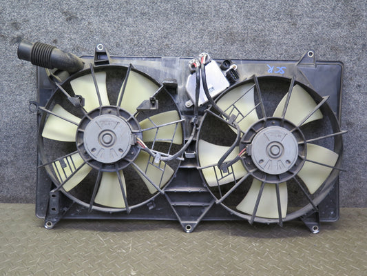 02-10 Lexus SC430 Engine Cooling Fan Motor Shroud w Control Module OEM