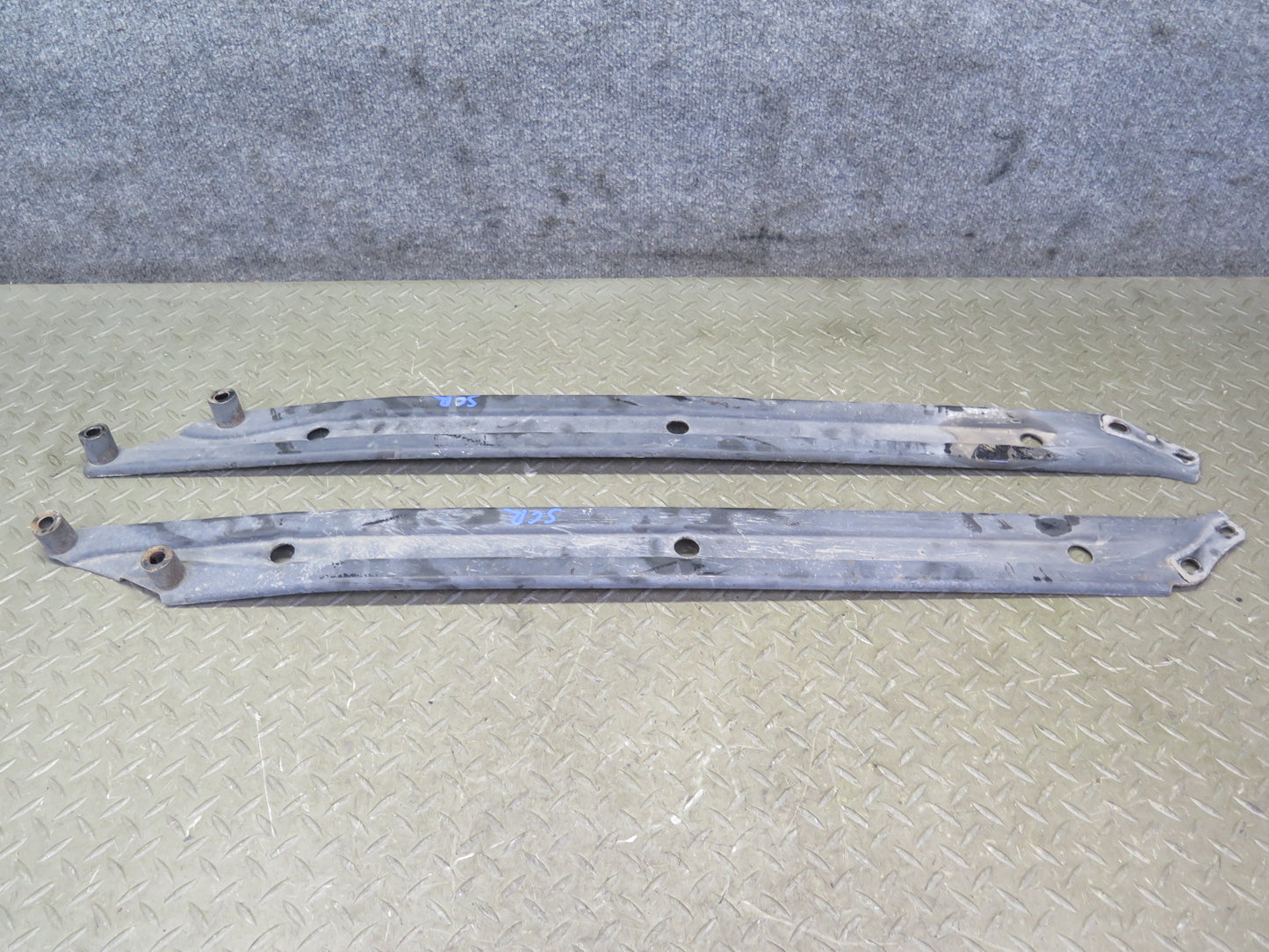 02-10 Lexus UZZ40L SC430 Set of 5 Rear Suspension Mounting Brace Plate OEM