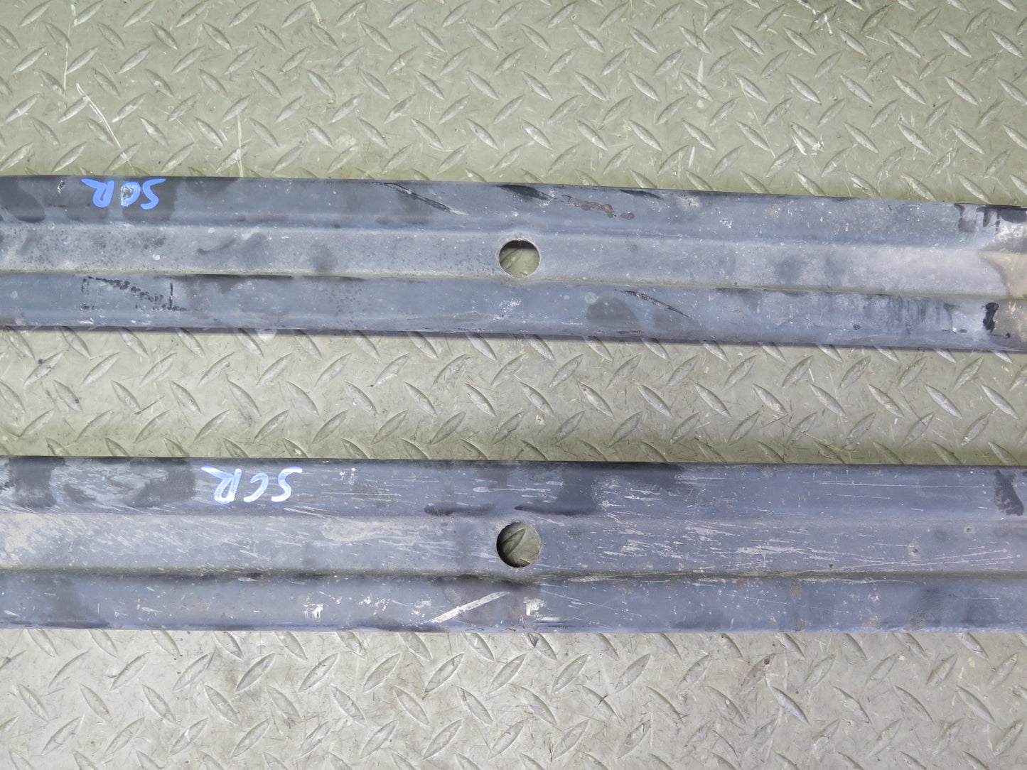 02-10 Lexus UZZ40L SC430 Set of 5 Rear Suspension Mounting Brace Plate OEM