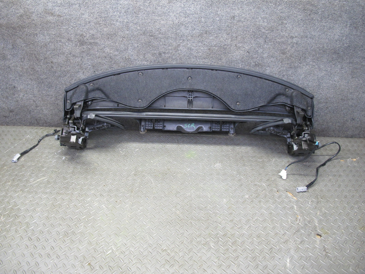 02-10 Lexus Z40 SC430 Rear Package Tray Flap Cargo Deck Cover Panel w Hinge OEM