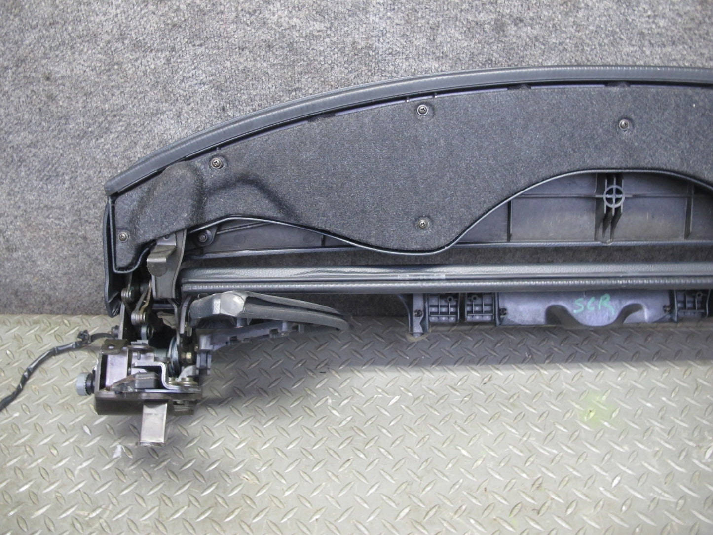 02-10 Lexus Z40 SC430 Rear Package Tray Flap Cargo Deck Cover Panel w Hinge OEM