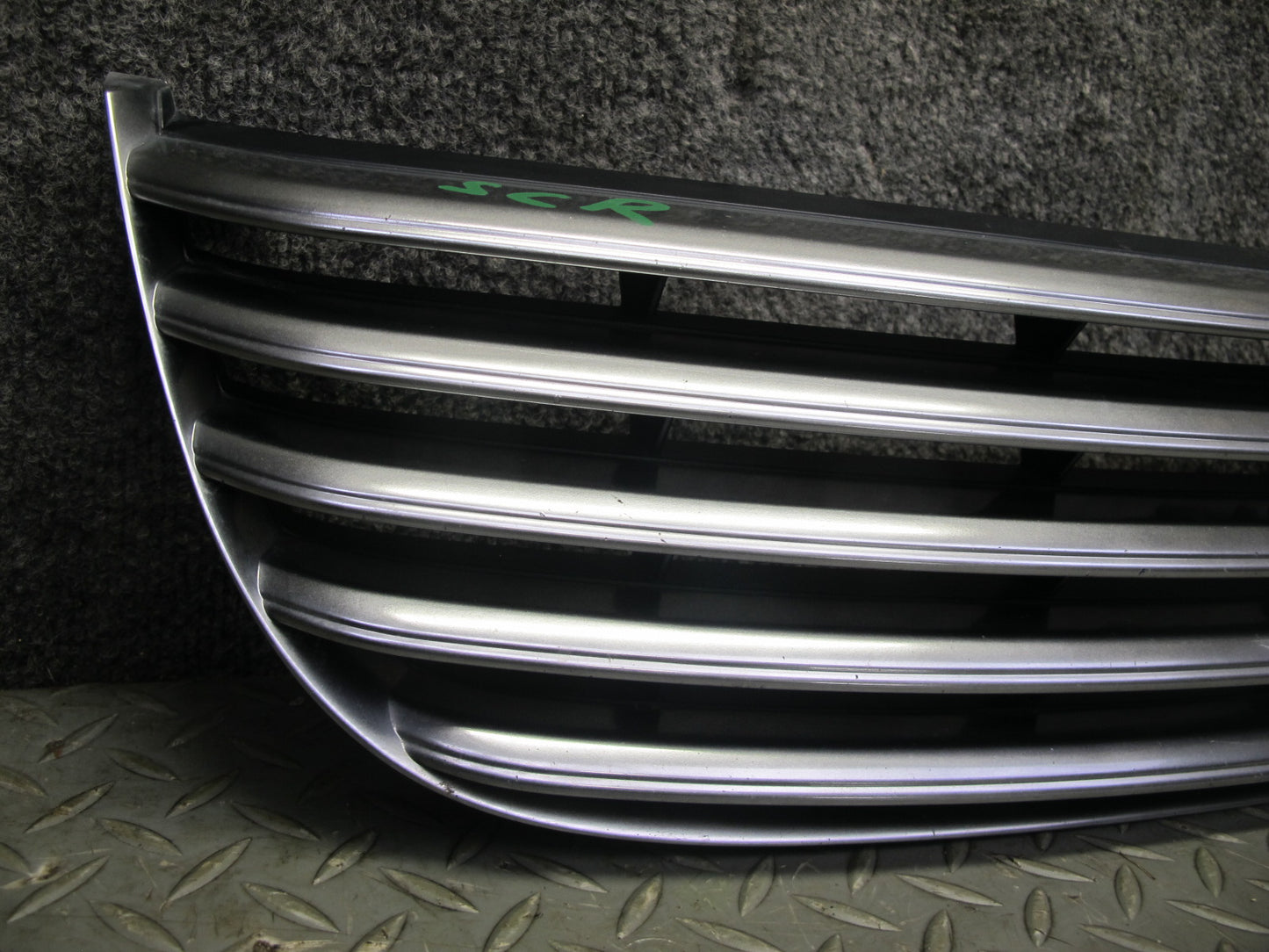 02-05 Lexus SC430 UZZ40L Front Bumper Grille Trim w Emblem OEM
