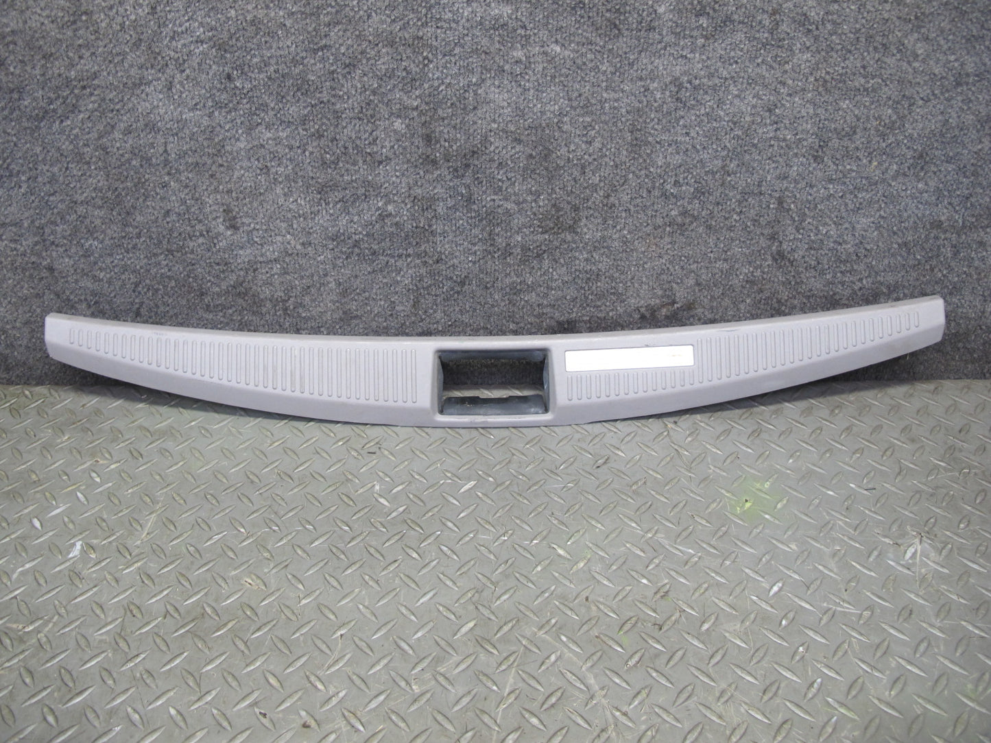 02-10 Lexus SC430 UZZ40L Rear Trunk Floor Finish Sill Scuff Plate Trim Panel OEM