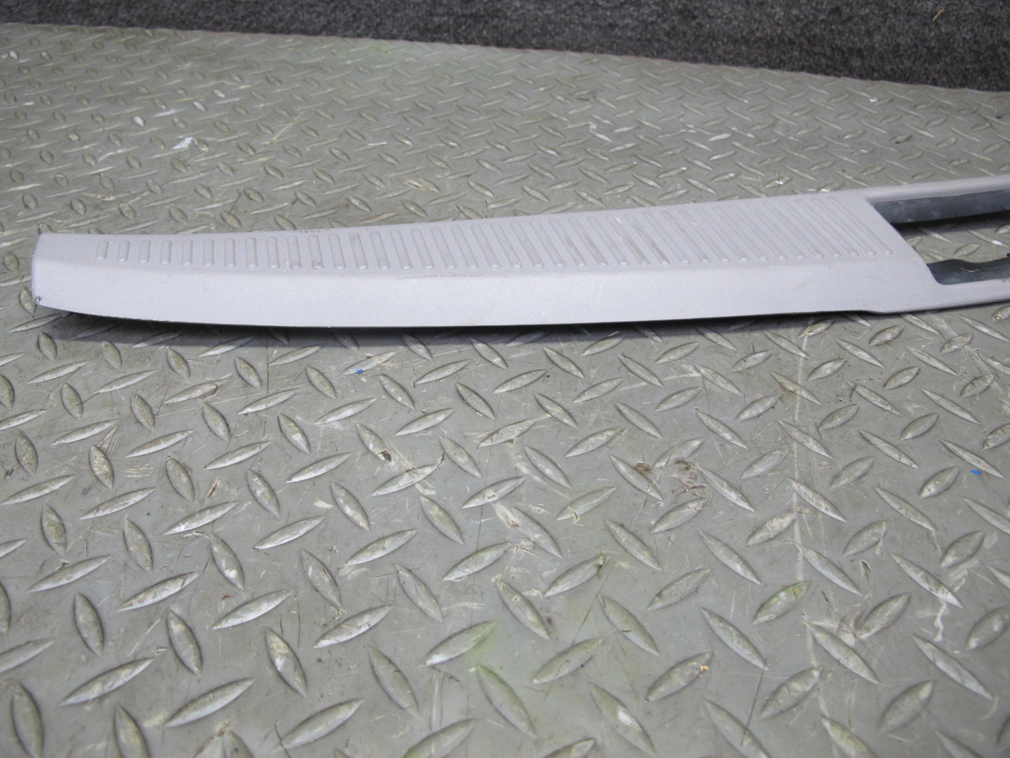 02-10 Lexus SC430 UZZ40L Rear Trunk Floor Finish Sill Scuff Plate Trim Panel OEM