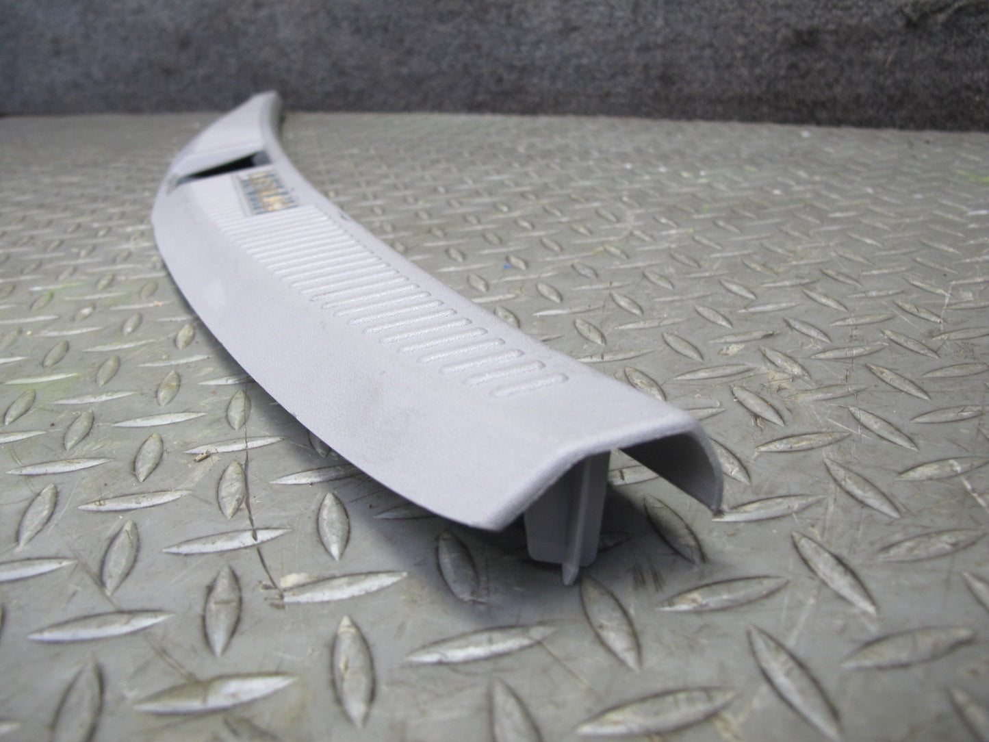 02-10 Lexus SC430 UZZ40L Rear Trunk Floor Finish Sill Scuff Plate Trim Panel OEM