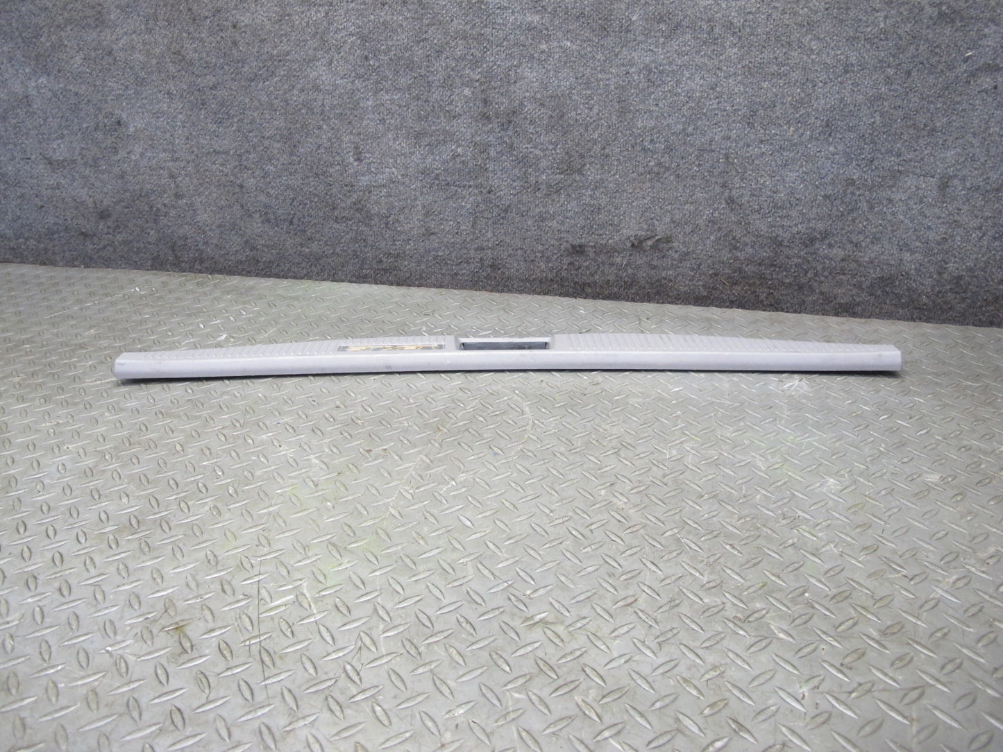 02-10 Lexus SC430 UZZ40L Rear Trunk Floor Finish Sill Scuff Plate Trim Panel OEM