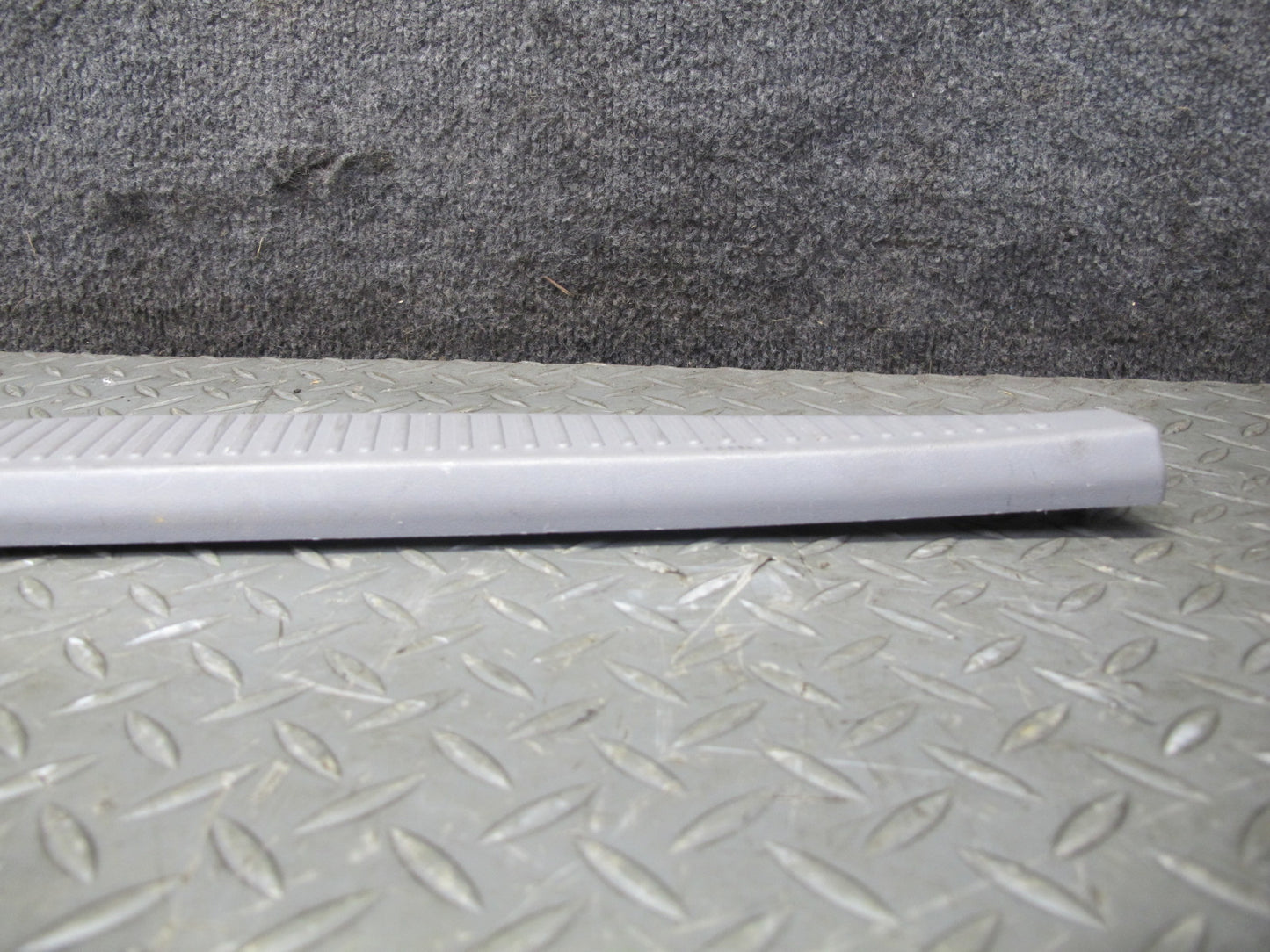 02-10 Lexus SC430 UZZ40L Rear Trunk Floor Finish Sill Scuff Plate Trim Panel OEM