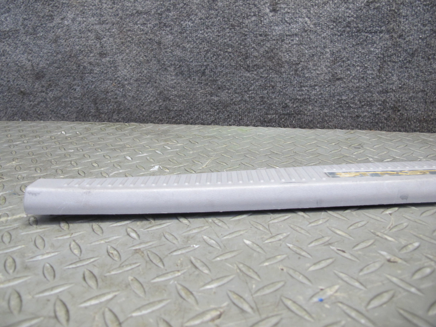 02-10 Lexus SC430 UZZ40L Rear Trunk Floor Finish Sill Scuff Plate Trim Panel OEM