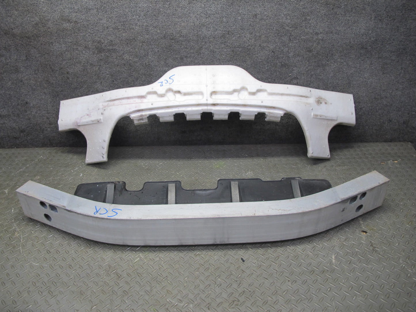 02-05 Lexus Z40 SC430 Front Bumper Reinforcement Impact Bar w Foam Absorber OEM