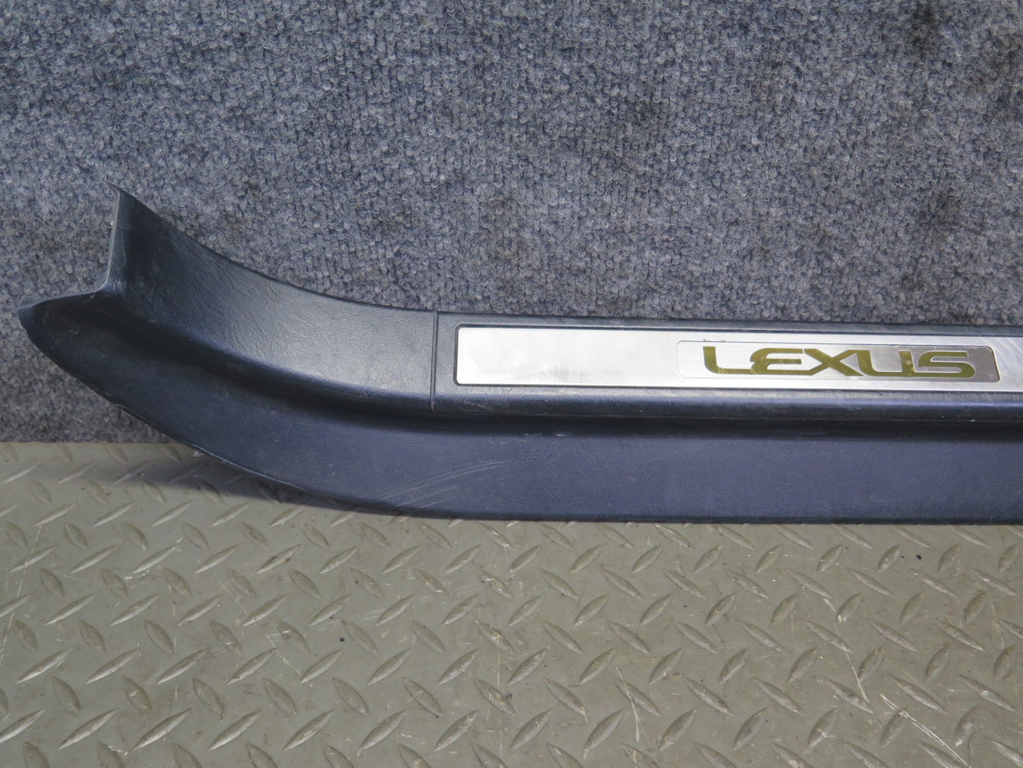 02-05 Lexus SC430 Set of 2 Left & Right Door Step Scuff Sill Plate Trim OEM
