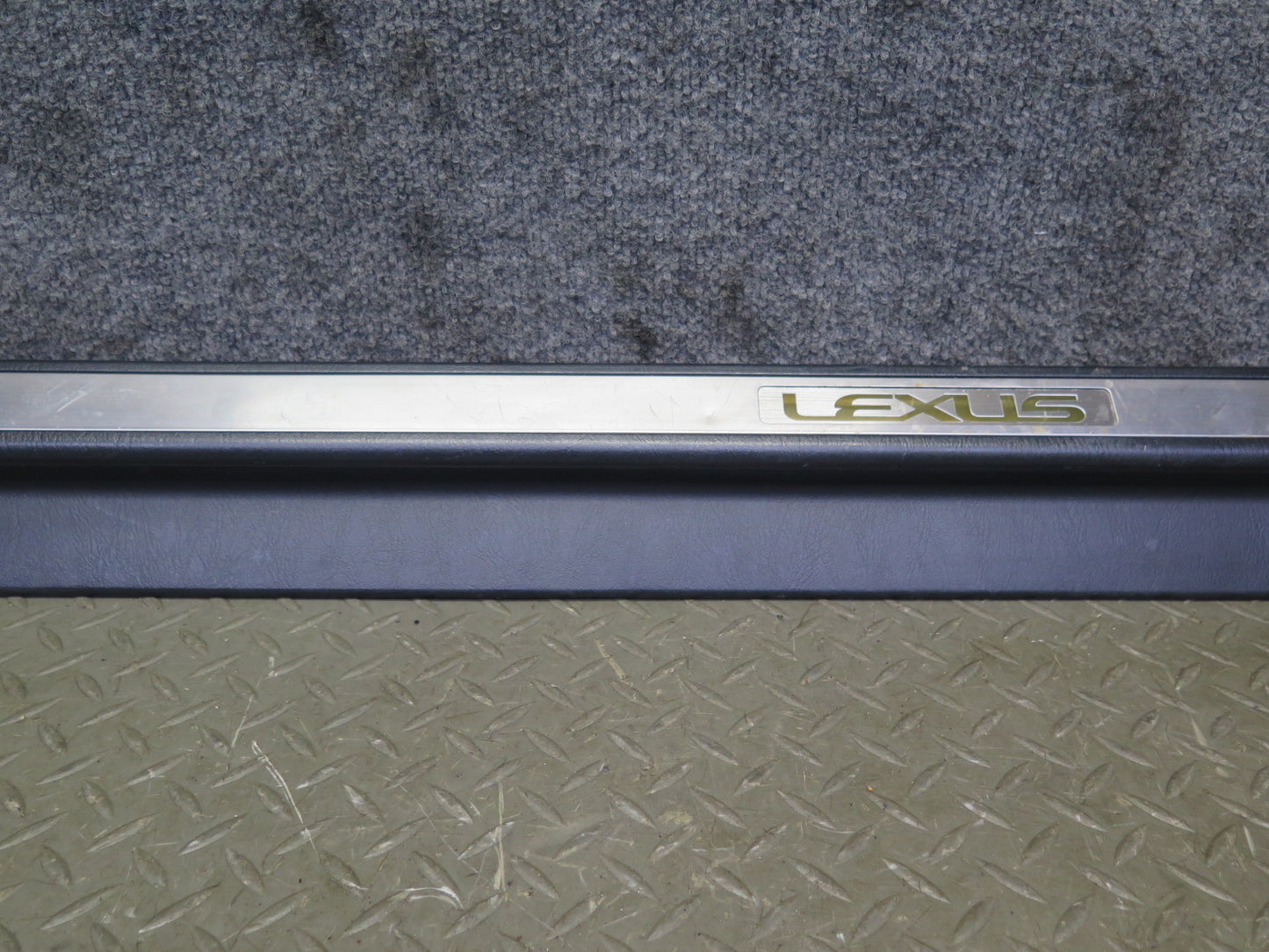 02-05 Lexus SC430 Set of 2 Left & Right Door Step Scuff Sill Plate Trim OEM