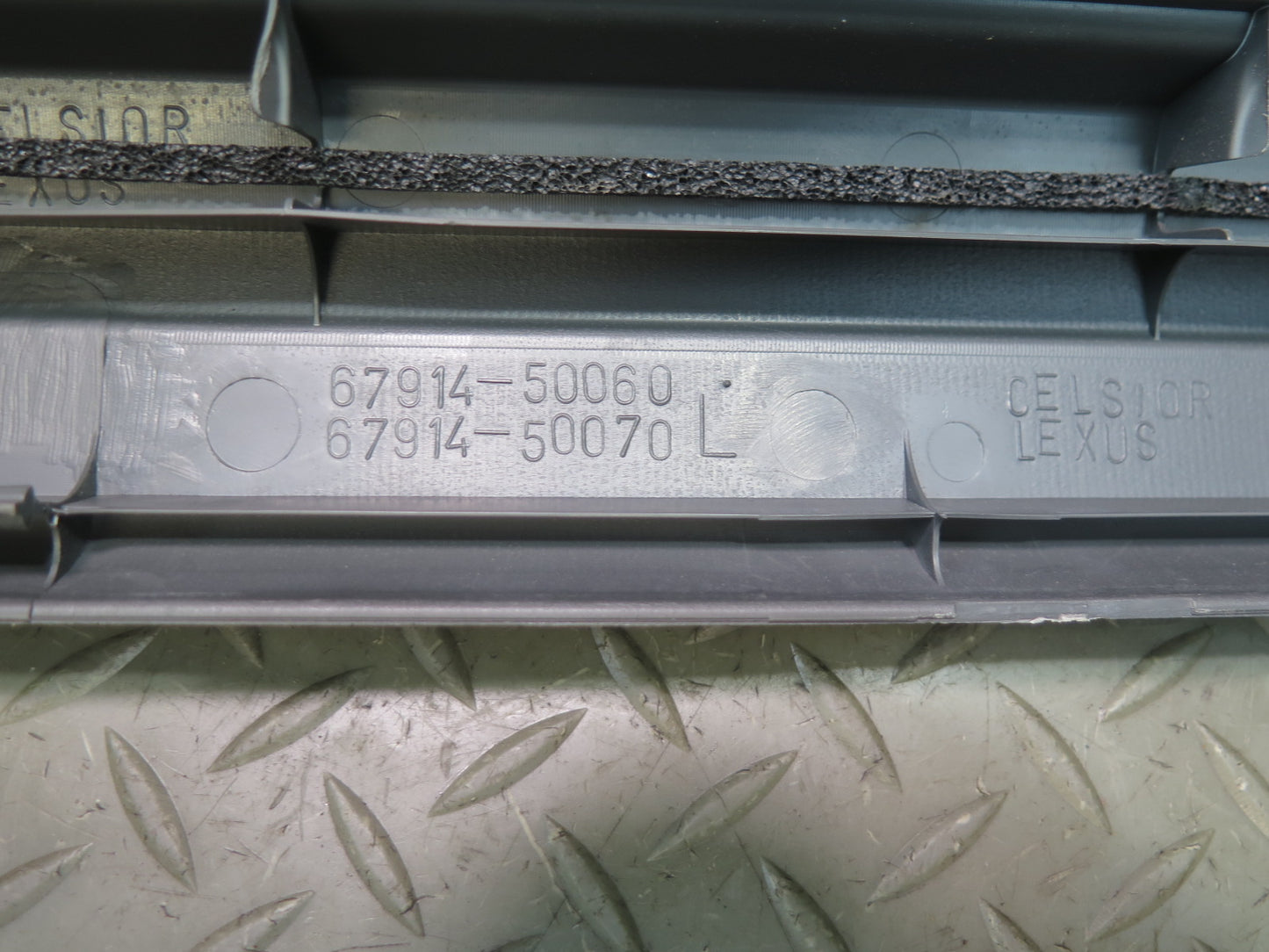 01-06 Lexus LS430 Set of 4 Front & Rear Door Scuff Sill Plate Trim Panel OEM