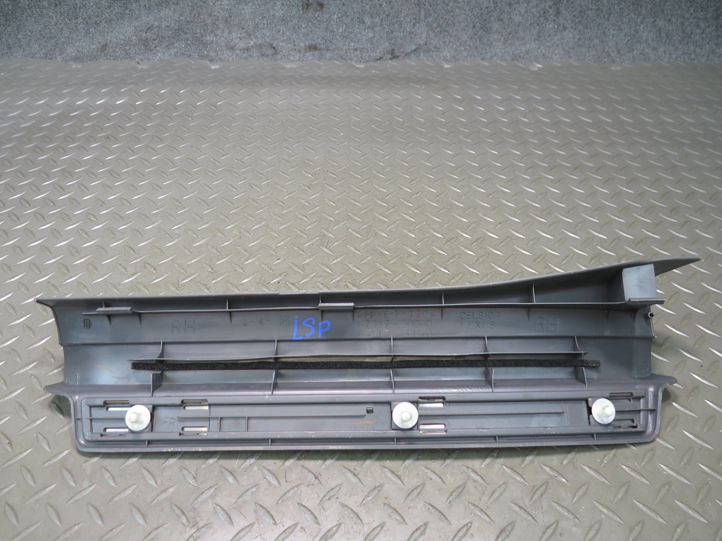 01-06 Lexus LS430 Set of 4 Front & Rear Door Scuff Sill Plate Trim Panel OEM