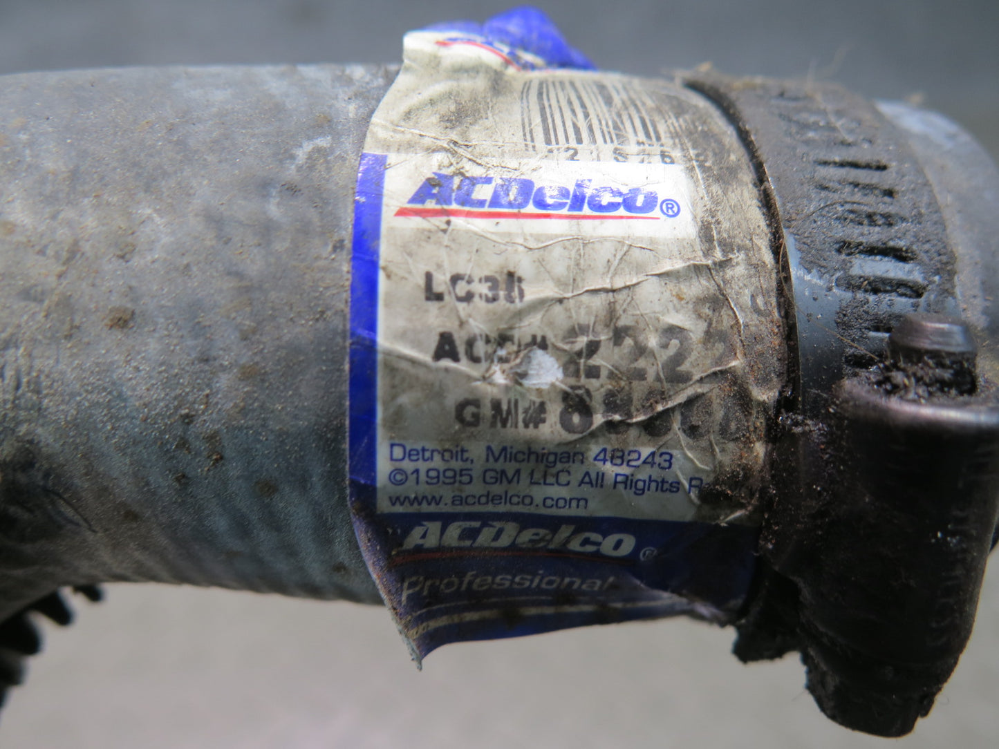 1984 Chevrolet Corvette C4 5.7L MT Engine Water Coolant Hose Pipe Line Set OEM