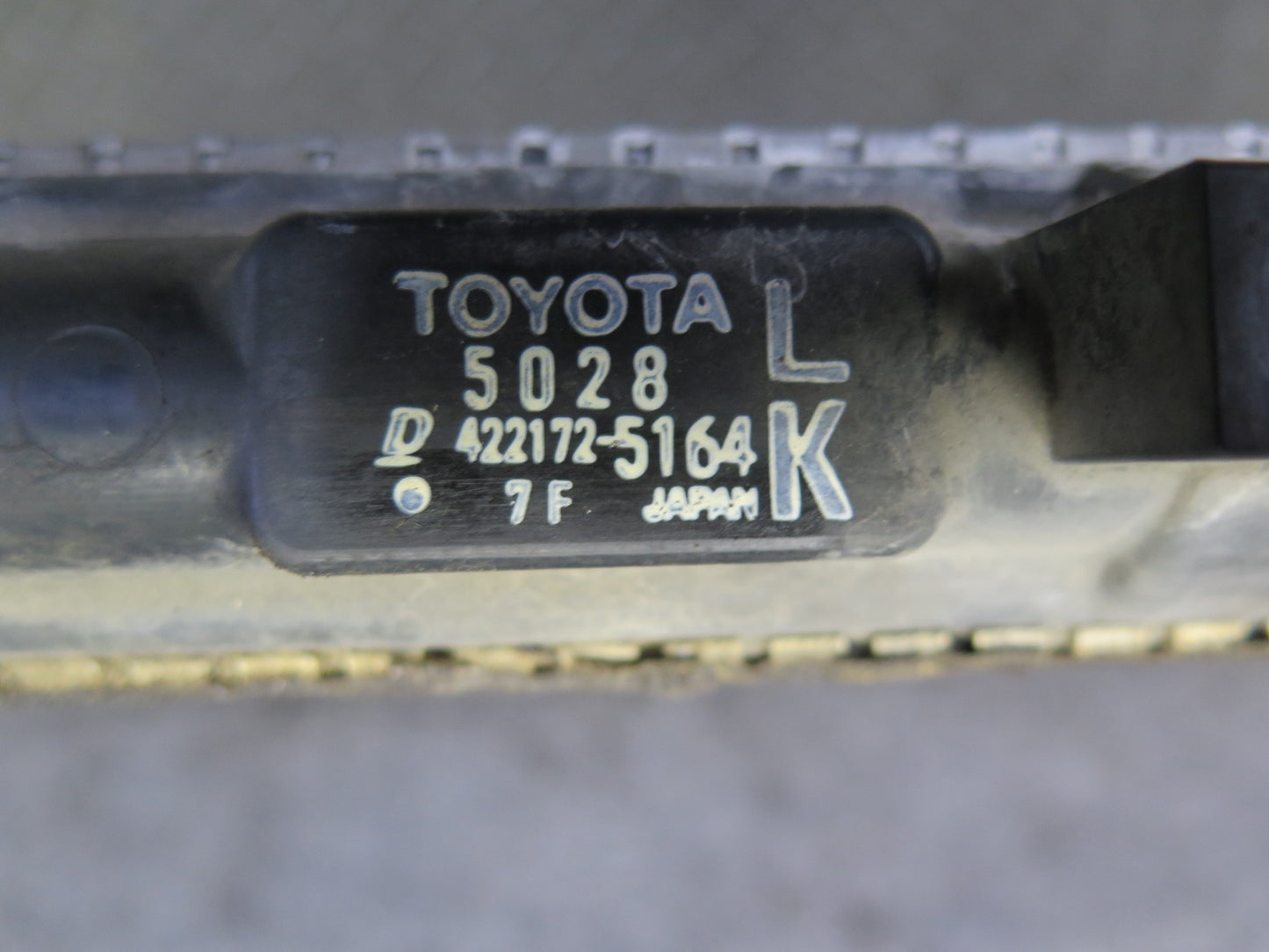02-10 Lexus Z40 SC430 Engine Coolant Radiator w Cap OEM