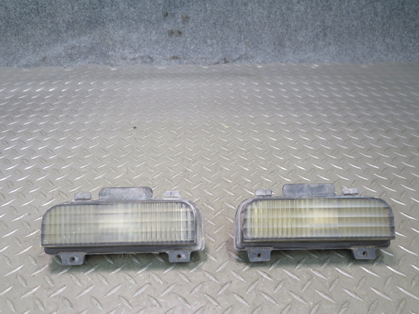 84-90 Chevrolet Corvette C4 Rear Bumper Reverse Back UP Light Lamp Set OEM