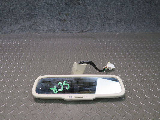02-10 Lexus Z40 SC430 Auto Dimming Interior Rear View Mirror Ecru OEM