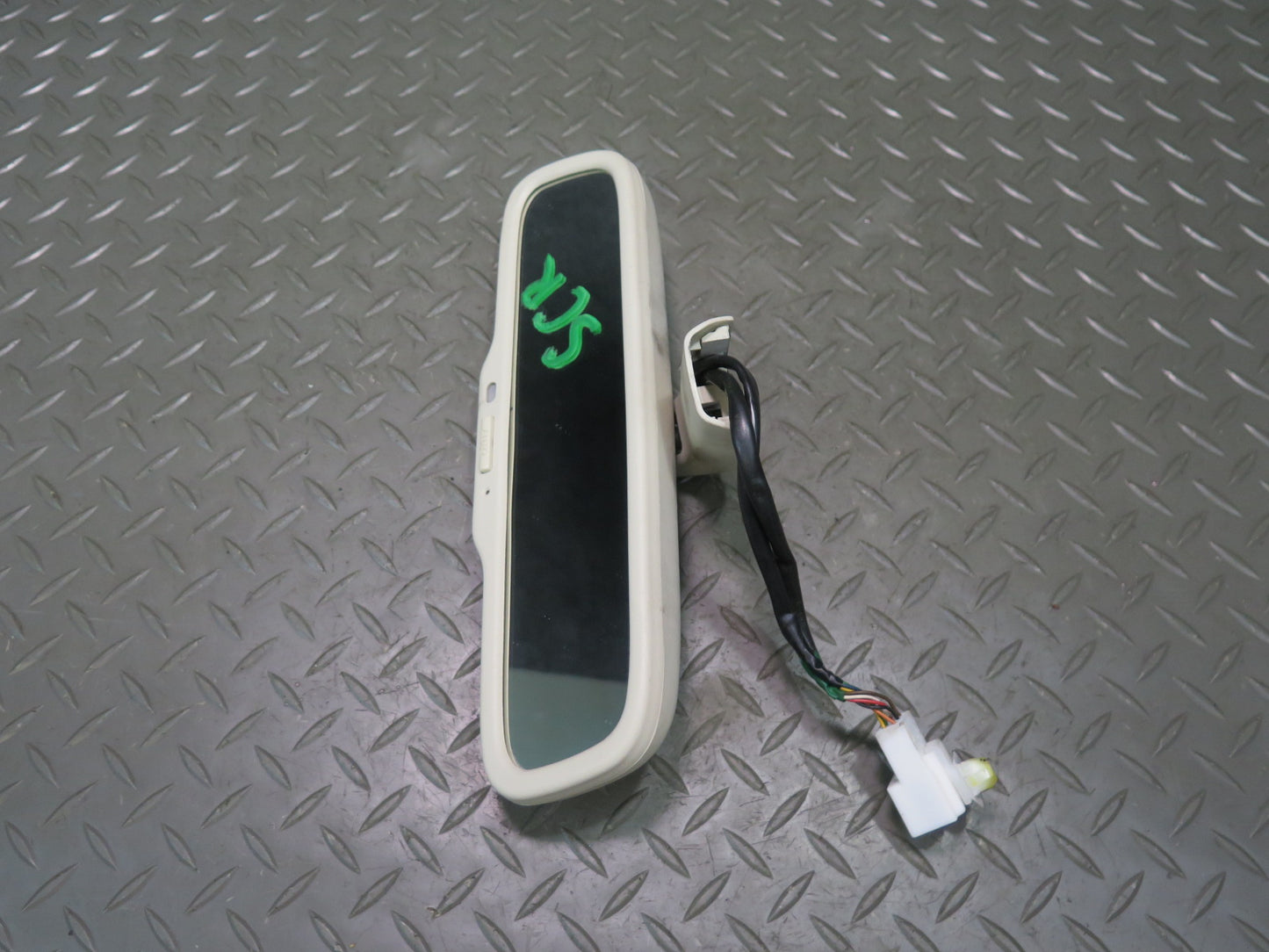 02-10 Lexus Z40 SC430 Auto Dimming Interior Rear View Mirror Ecru OEM