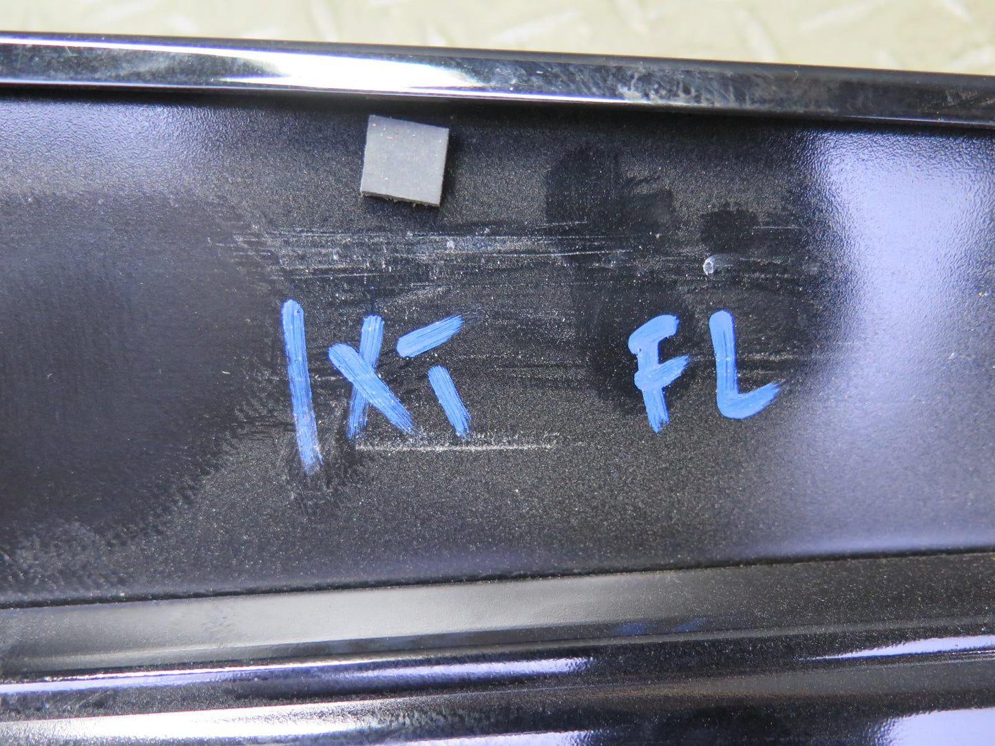 11-17 BMW F25 X3 Front Left Door Window Exterior Trim Molding Panel Set OEM
