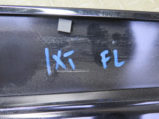 11-17 BMW F25 X3 Front Left Door Window Exterior Trim Molding Panel Set OEM