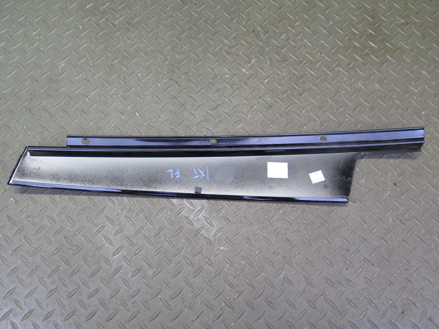 11-17 BMW F25 X3 Front Left Door Window Exterior Trim Molding Panel Set OEM