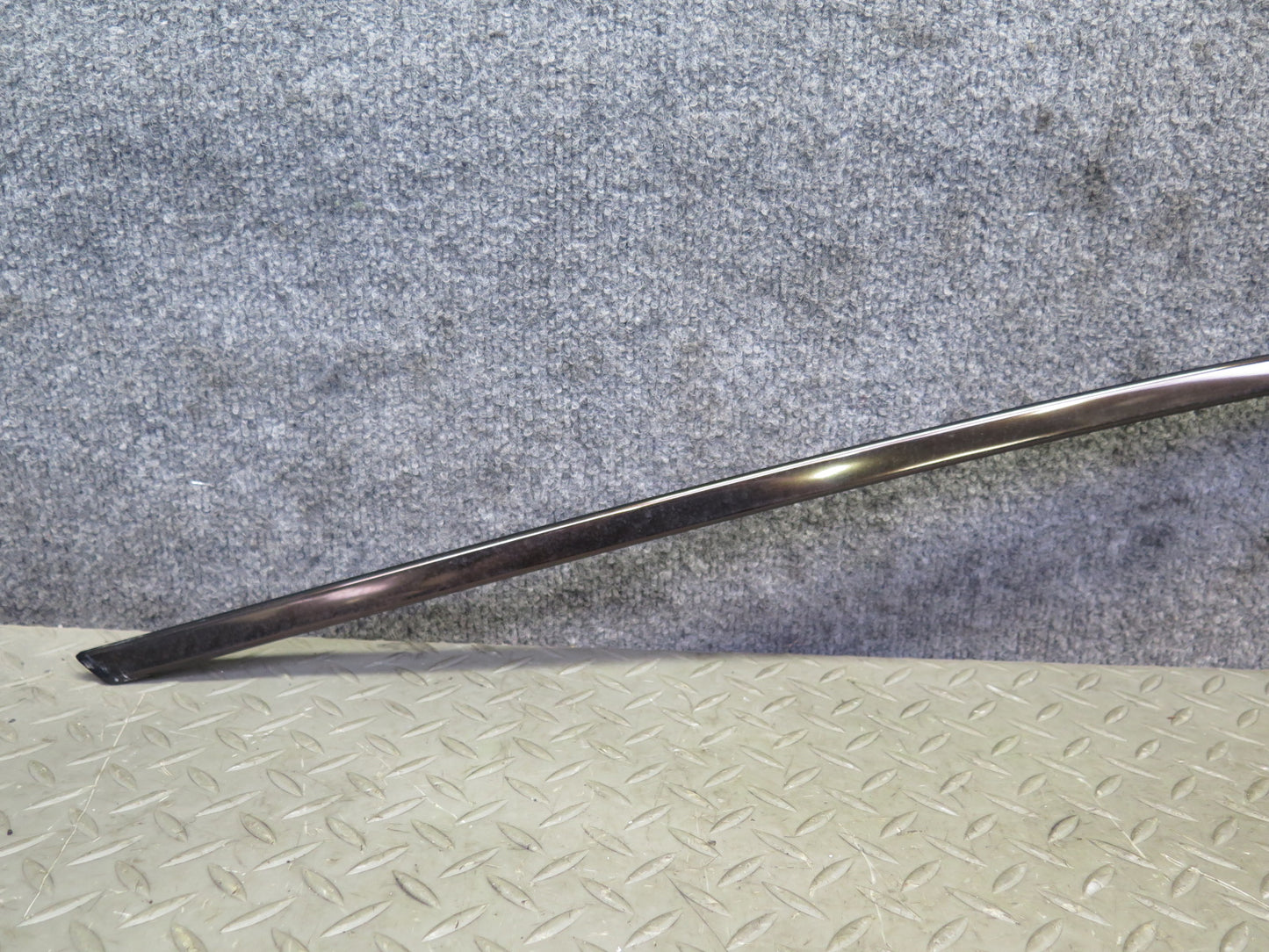 11-17 BMW F25 X3 Front Left Door Window Exterior Trim Molding Panel Set OEM