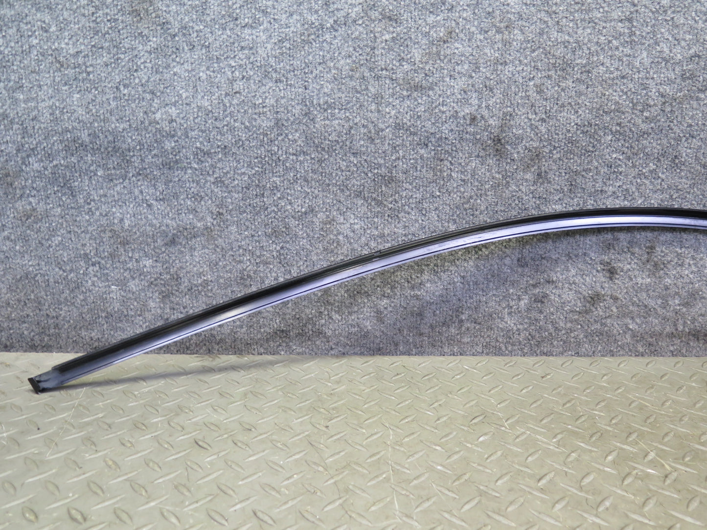 11-17 BMW F25 X3 Front Left Door Window Exterior Trim Molding Panel Set OEM