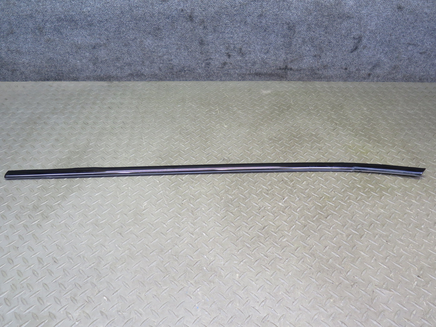 11-17 BMW F25 X3 Front Left Door Window Exterior Trim Molding Panel Set OEM