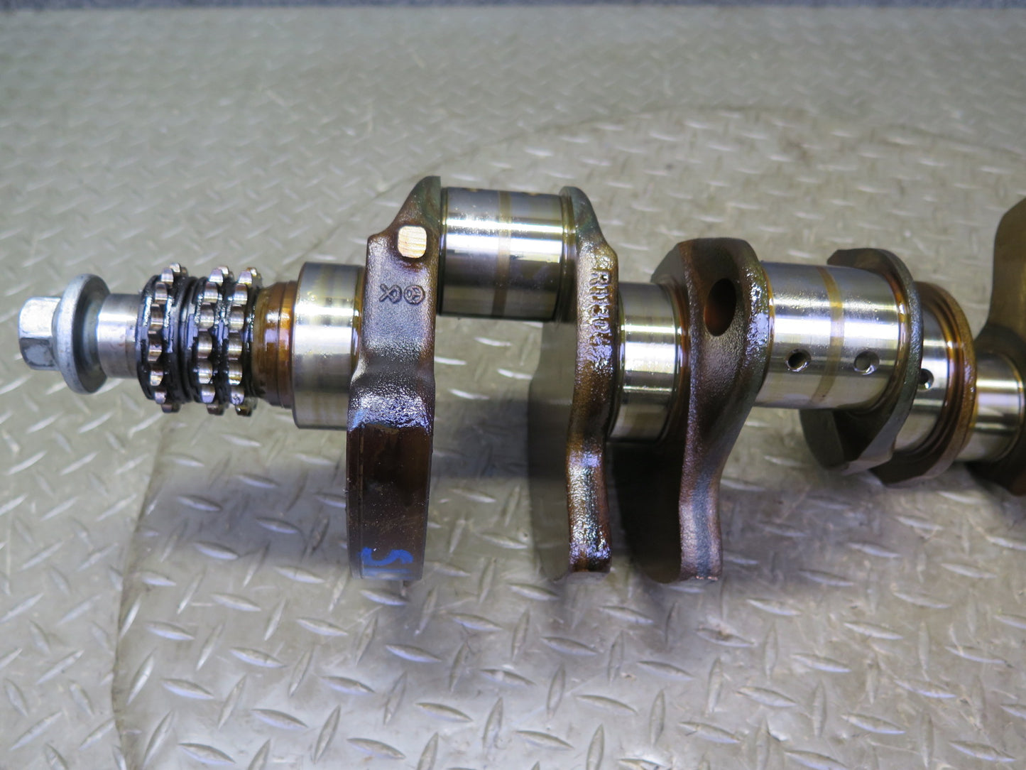 99-02 Mercedes R129 SL500 5.0L 113.961 Engine Motor Crankshaft Unit OEM