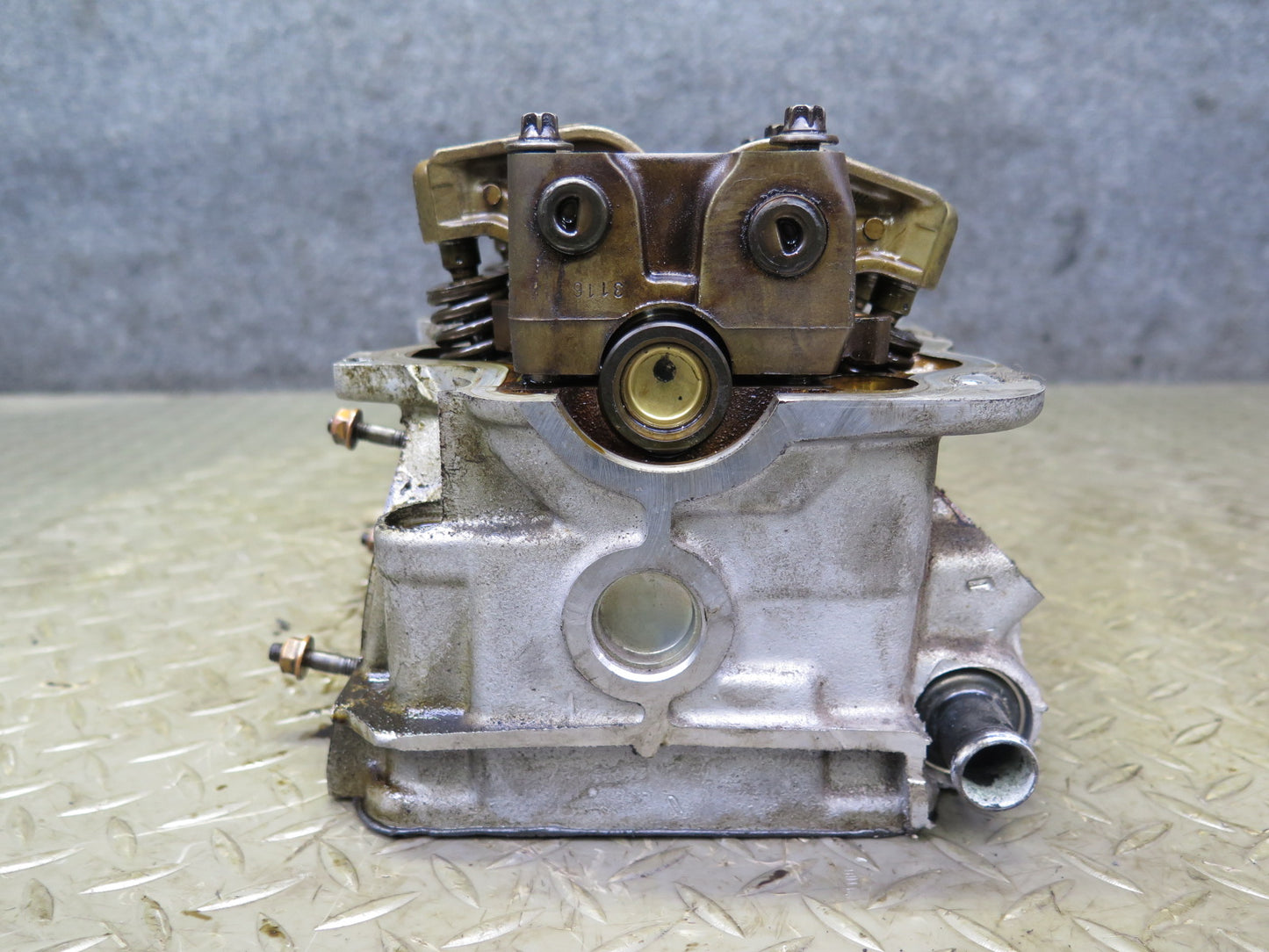 99-02 Mercedes R129 SL500 5.0L 113.961 Engine Left Cylinder Head w Camshaft OEM