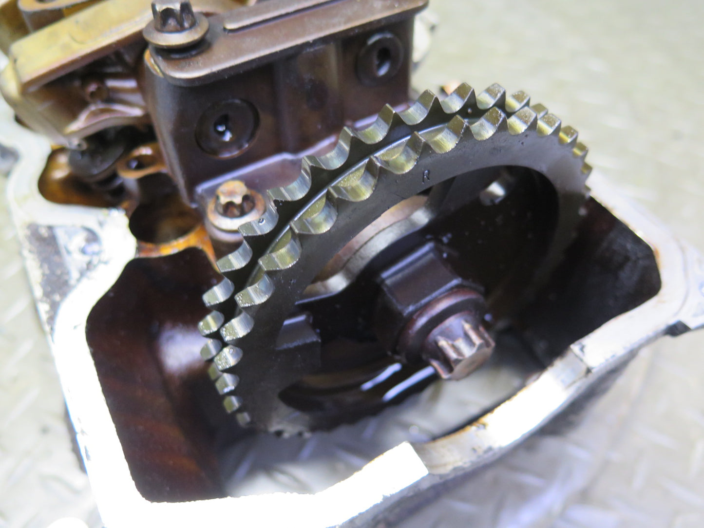 99-02 Mercedes R129 SL500 5.0L 113.961 Engine Left Cylinder Head w Camshaft OEM