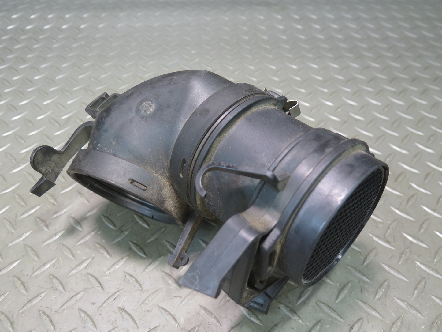 99-02 Mercedes R129 SL500 Mass Air Flow Meter MAF Sensor w Intake Pipe OEM
