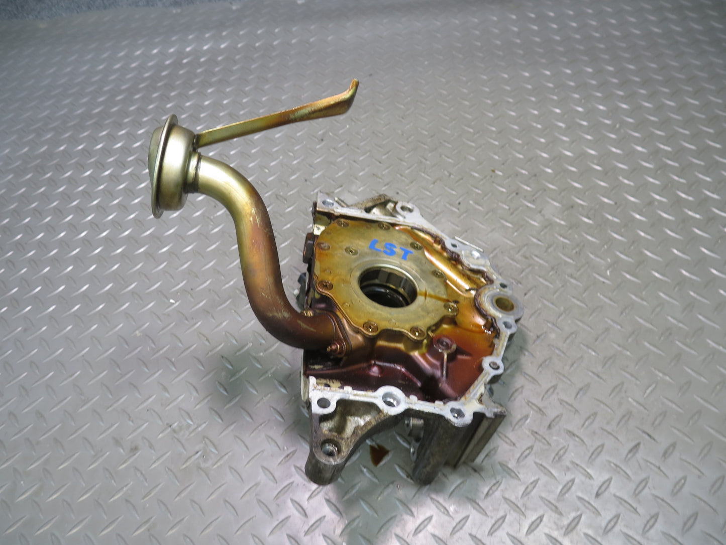 98-00 Lexus LS400 1UZFE Engine Motor Oil Pump w Strainer Pick UP Tube Set OEM