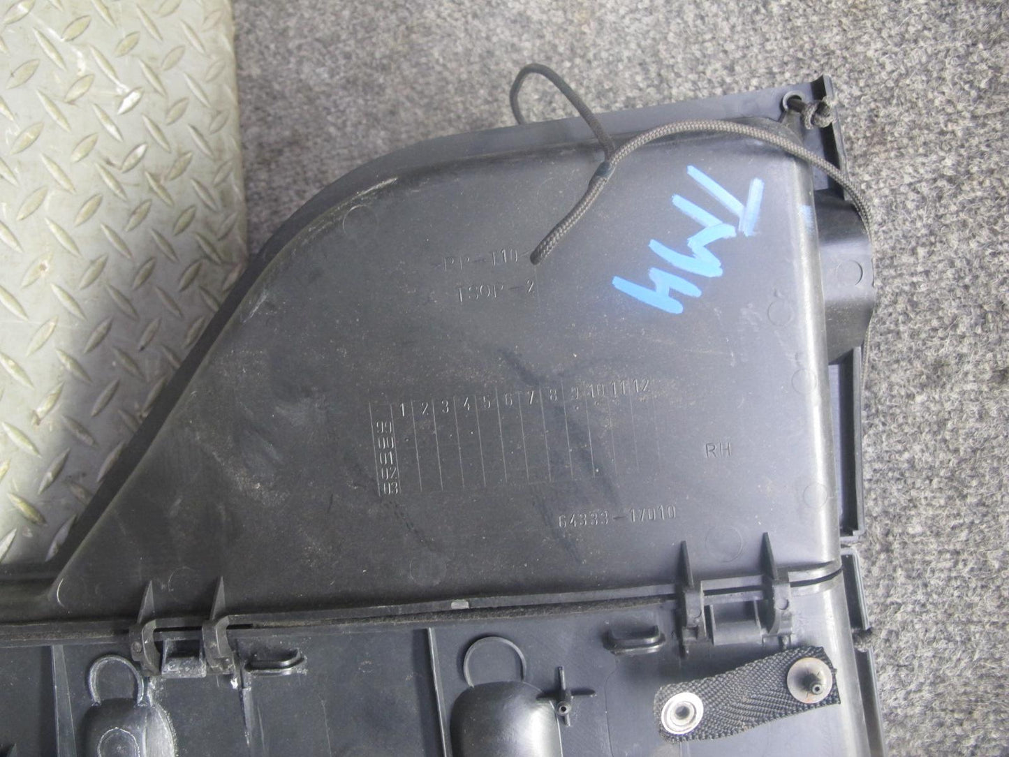 00-05 Toyota MR2 Spyder ZZW30L Rear Parcel Shelf Cover Panel 64330-17010 OEM