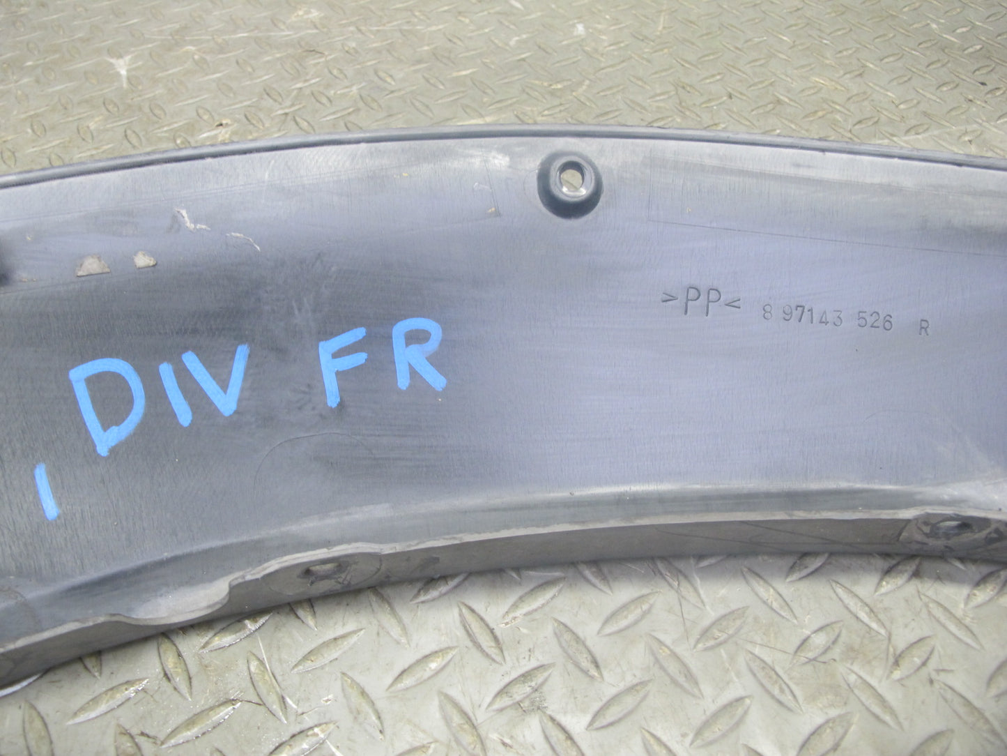 99-01 Isuzu Vehicross Front Left & Right Fender Flare Trim Panel Molding Set OEM